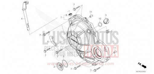 RIGHT CRANKCASE COVER CB500FAR de 2024